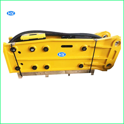 disjuntor hidráulico de Hammers Jack Head Skid Steer Concrete da máquina escavadora de 25-30t 155mm